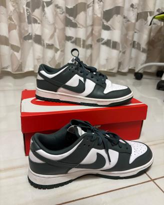 Scarpe Nike Dunk Low Retro Bianco e Verde