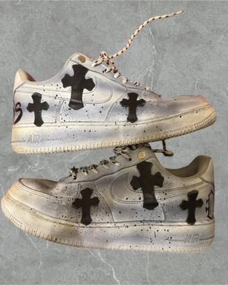Nike Air Force 1 Custom- Ispirate Chrome Hearts