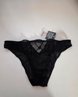 slip Lovable Nero con Paillettes –  (Tg. 4 / L)