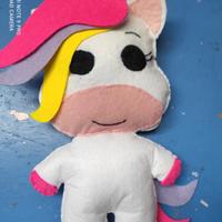 peluche unicorno