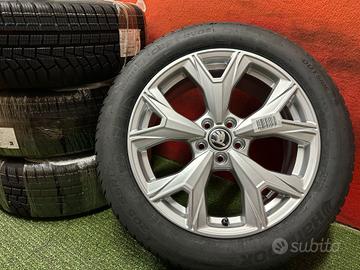 Cerchi Skoda Kamiq Invernali Nuove 205 55 17