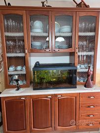  Credenza con Vetrina Classica 