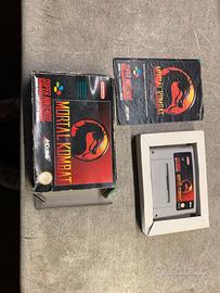 MORTAL KOMBAT SUPER NINTENDO SNES Completo PAL