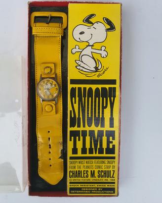 Orologio Snoopy Time manuale vintage 1968 Swiss 