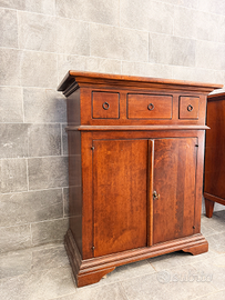 Credenza antica in noce massello, metà '800