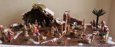 Presepe completo cm 93 x 42