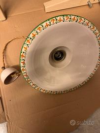 Lampadario fatto a mano