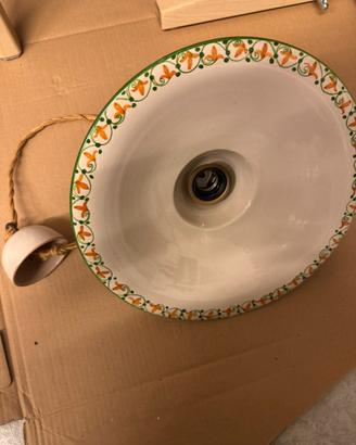 Lampadario fatto a mano