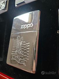 Zippo “Eagle & American Flag – Since 1932”