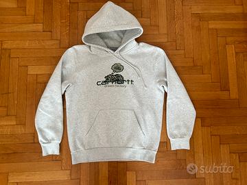 Felpa Carhartt con cappuccio grigia taglia S