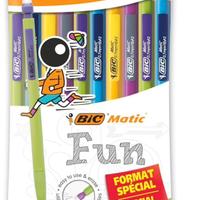 ✨BIC Matic Fun 0,7mm HB – 10 Portamine Colorati ✨