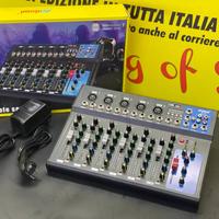 MIXER  CON BLUETOOTH 7 CANALI PROFESSIONALE