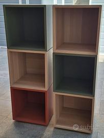 6 cubi Ikea serie Eket
