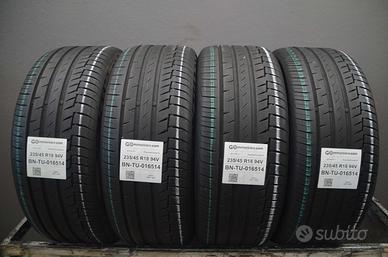 4 pneumatici continental 235/45 r18 94v tu16514