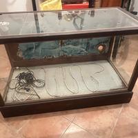 Terrario per tartarughe-rettili-piante grasse