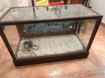 Terrario per tartarughe-rettili-piante grasse