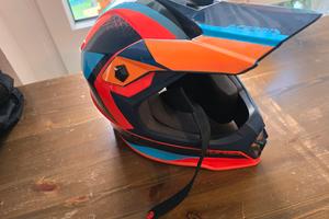 casco 7/13 anni moto cross kart nuovo