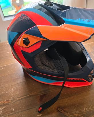 casco 7/13 anni moto cross kart nuovo