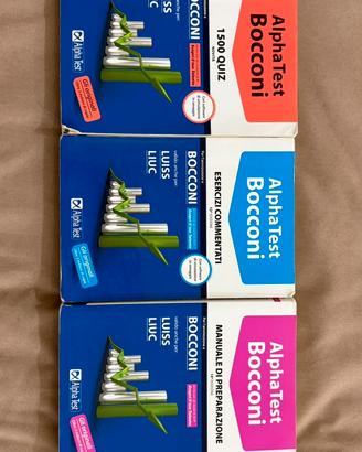 Alpha Test Bocconi – Kit completo