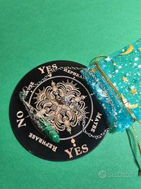 pendolo esoterico con tavola 