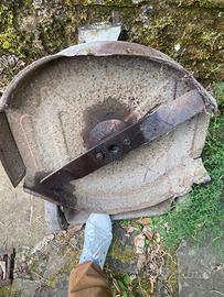 Piatto mulching motocoltivatore grillo rasa erba