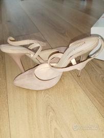 scarpe tacco rosa