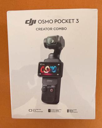 Dji osmo pocket 3 creator combo nuovo sigillato