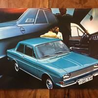 Depliant brochure ford 15m taunus