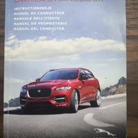 Manuale del proprietario Jaguar F-Pace