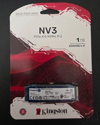 Kingston Nv3 - Ssd - 1 Tb - nvme - M.2 2280