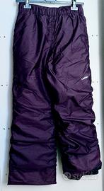 Pantaloni ragazzo da sci Decathlon