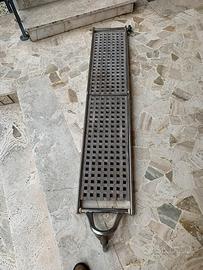 Passerella inox e teak