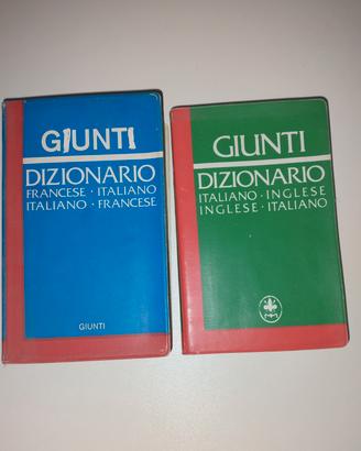 Coppia di dizionari tascabili
