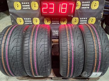 4 gomme 225 40 18 e 245 35 18 pirelli neve 90%