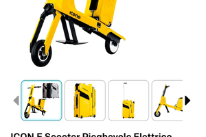 Scooter trolley elettrico NUOVO