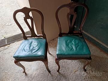 2 sedie vintage anni 50