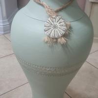 Vaso shabby 85cm ceramica