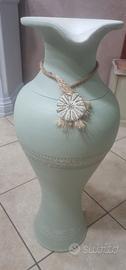 Vaso shabby 85cm ceramica