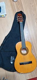 chitarra classica 85 cm con custodia