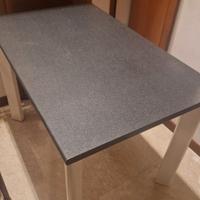 Tavolo 75 x 120 cm effetto materico