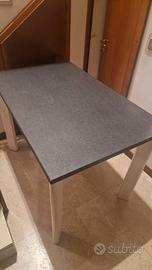 Tavolo 75 x 120 cm effetto materico
