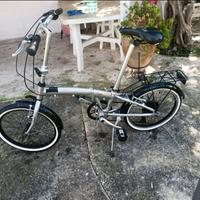 Bicicletta Lombardo pieghevole Capri 0.20 Grigia