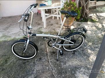 Bicicletta Lombardo pieghevole Capri 0.20 Grigia