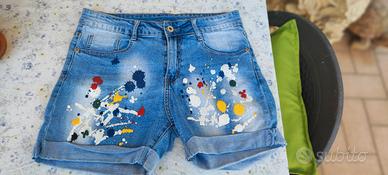 calzoncini jeans 
