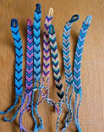 Braccialetti dell'amicizia fatti a mano