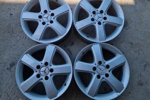 set di cerchi in lega mercedes 16" 