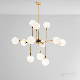 Lampadario Stilnovo Galassia 12 luci