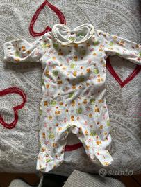 body cotone prenatal 0-1 mese