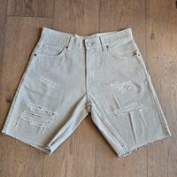 Pantaloni cuor chi color panna