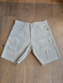 Pantaloni cuor chi color panna